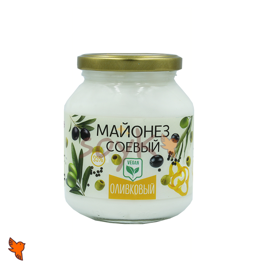 Соус майонезный постный оливковый «Эко Крым», 370мл фотография