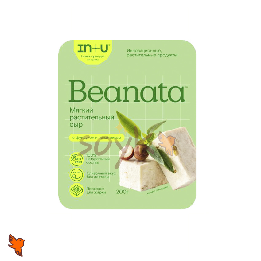 Продукт белковый растительный с фундуком и пажитником «Beanata», 400г фотография