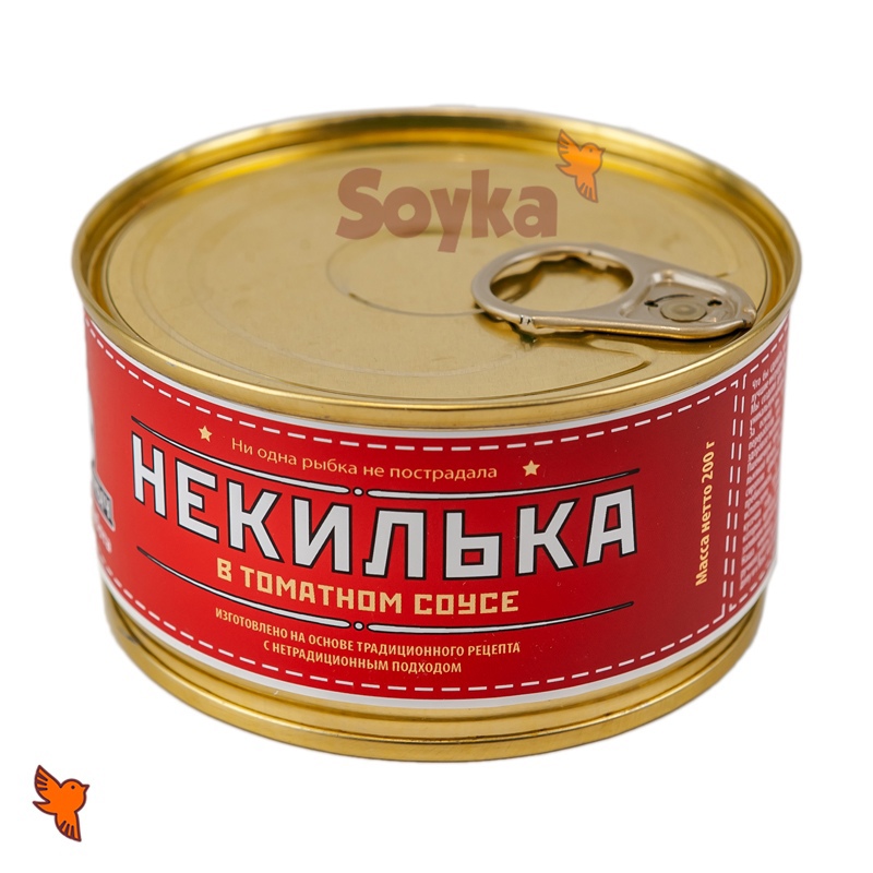 Некилька в томатном соусе «Веган Иваныч», 200г фотография
