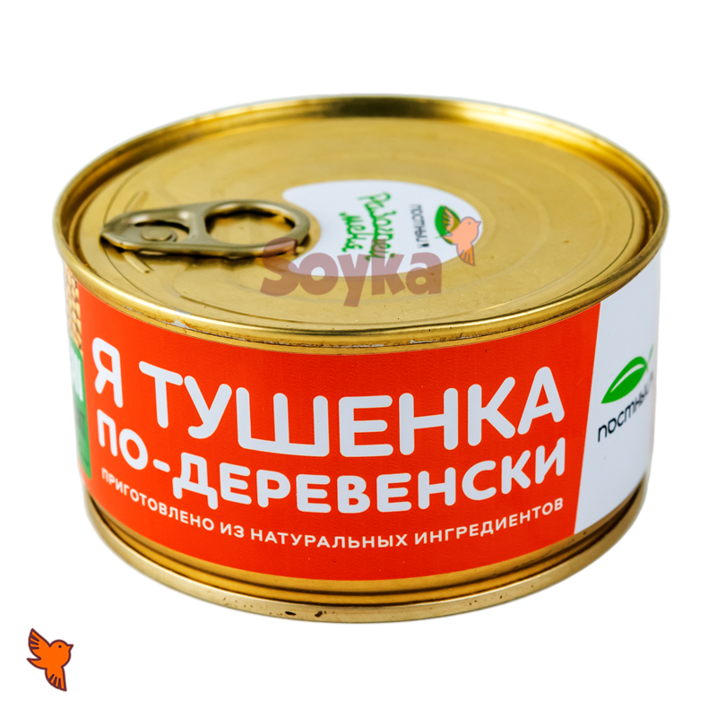 Тушенка постная по-деревенски «Постный я», 325г фотография