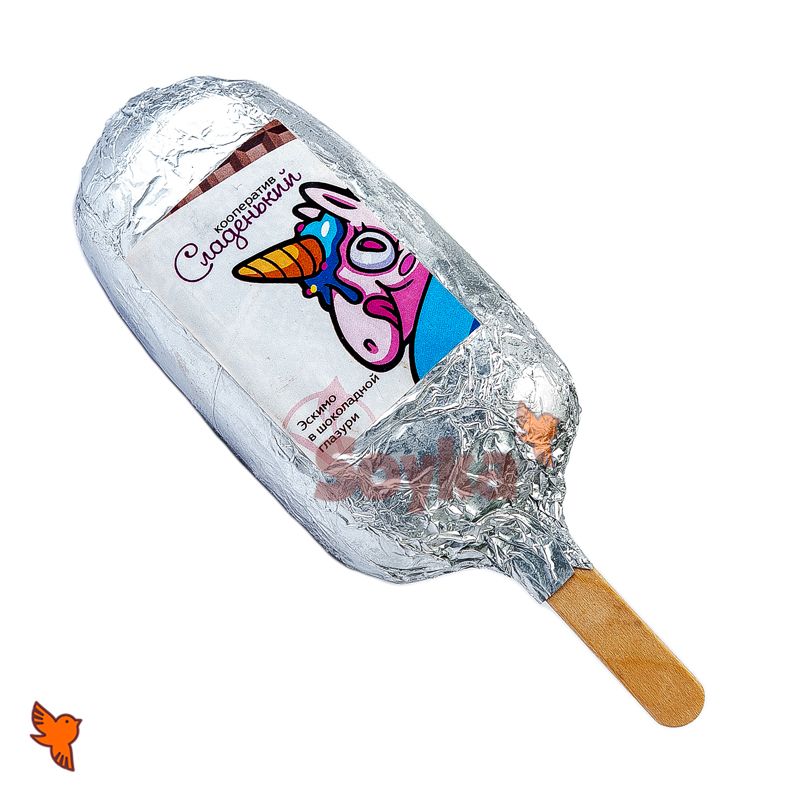 Замороженный растительный десерт Эскимо «Кооператив сладенький», 90г фотография