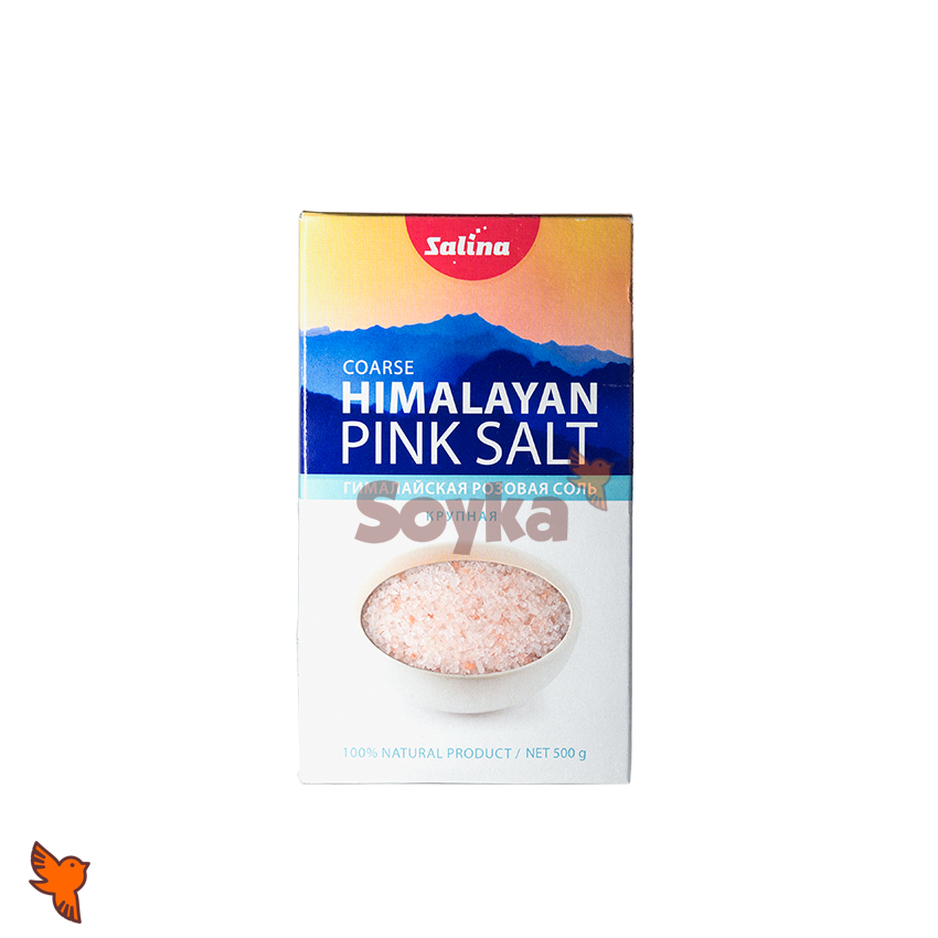 Розовая гималайская соль «Salina», 500г фотография