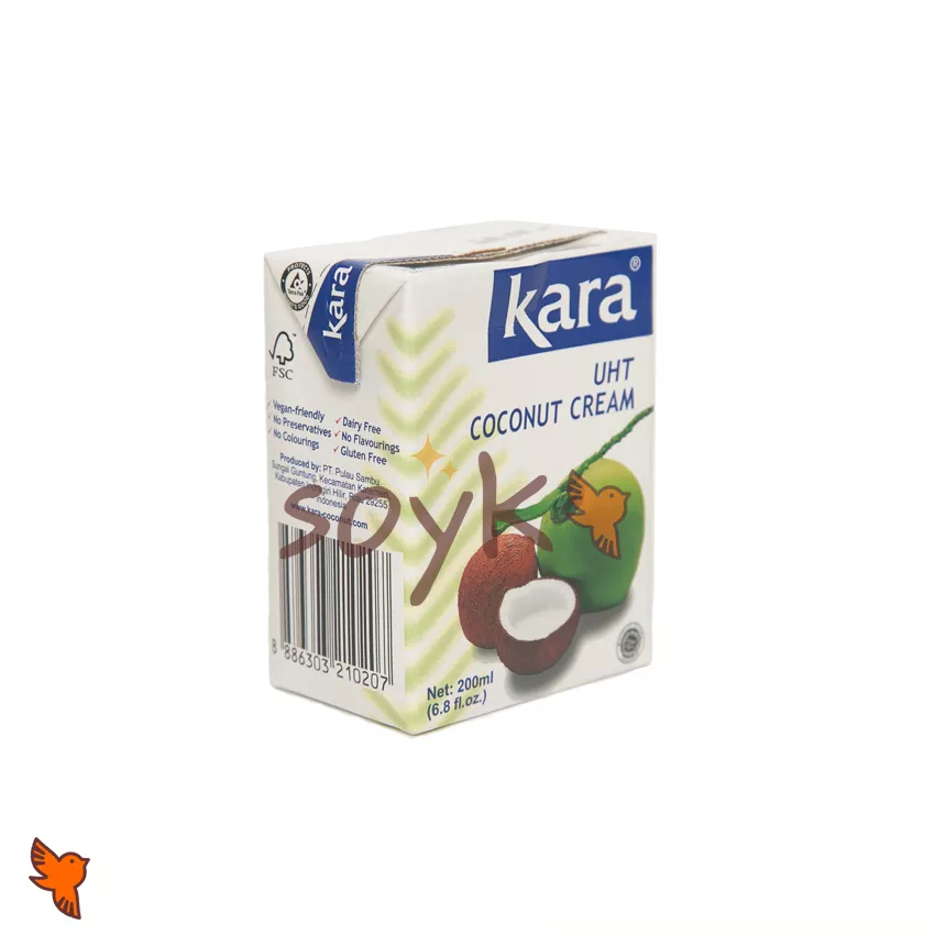 Кокосовый крем 24% «Kara», 200мл фотография